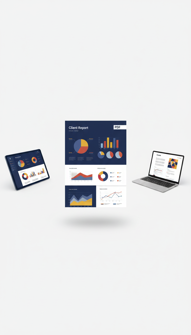 Branded Client Report with Custom Insights