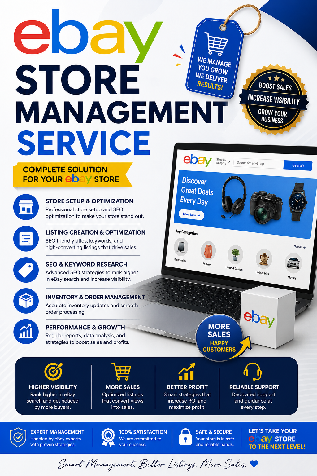 eBay Store Management Service